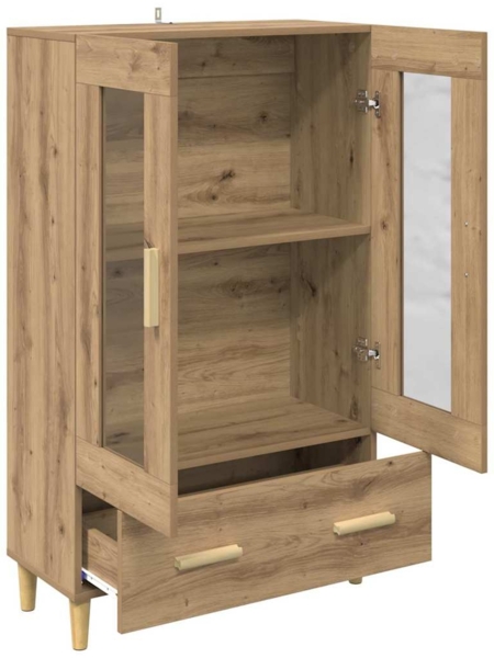 vidaXL Highboard Artisan-Eiche 70 x 31 x 115 cm Holzwerkstoff 880852 Bild 4