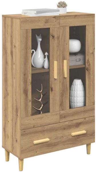 vidaXL Highboard Artisan-Eiche 70 x 31 x 115 cm Holzwerkstoff 880852 Bild 2