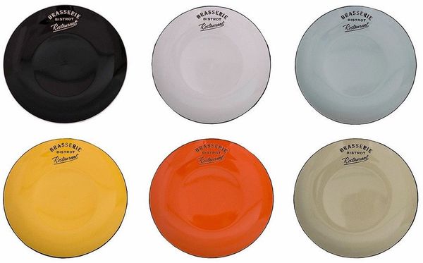 6er Set Speiseteller Teller Bistro Keramik 27cm Antic Line SEB15189