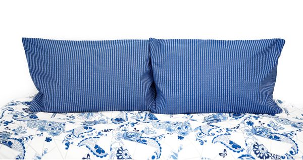 Wendebettwäsche mit Blumenmuster Kissen-und Deckenbezug aus 100% Baumwolle 200x200 cm Bild 5