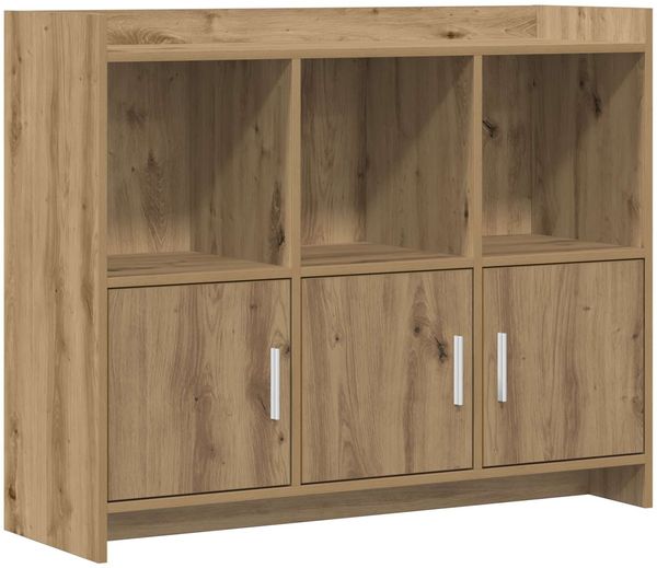 vidaXL Sideboard Artisan-Eiche 98,5 x 33 x 80 cm Holzwerkstoff 8011146