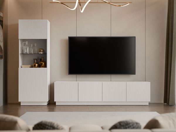 Wohnzimmer-Set Liwerio I (Farbe: Cashmere)