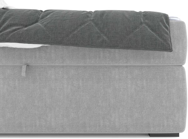 99rooms Bonvito Boxspringbett Beige Strukturstoff INARI Bonell-Federung 140x200 cm Bild 2