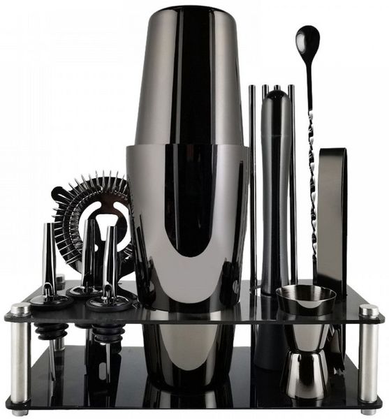 FELIXLEO Cocktail-Set Edelstahl-Cocktail-Set, Cocktail-Zubehör, Mix-Set, Cocktail-Shaker, (1-tlg)