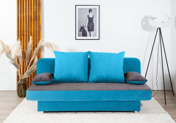 COLLECTION AB Schlafsofa Ulla inkl. Bettfunktion und Bettkasten, Schlafsofa,Bettfunktion,Bettkasten,inkl. Rückenkissen,Armlehnekissen