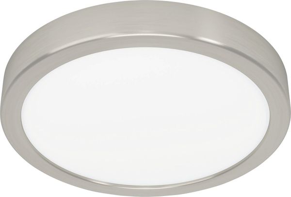 Eglo LED Deckenleuchte Fueva 6-Z nickel matt Ø 21 x 3 cm RGB dimmbar