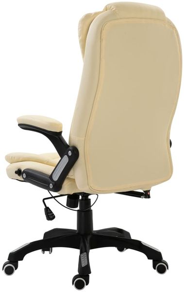 vidaXL Bürostuhl Creme Kunstleder [20234] Bild 3