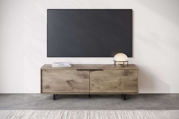 OTTO home Lowboard Dinant, TV-Kommode mit 2 Klappen, Kabeldurchführung, Breite 150 cm, Höhe 50 cm