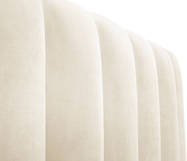 Micadoni Bett Kelp Samt Bluvel Helles Beige 140x200 Bild 6