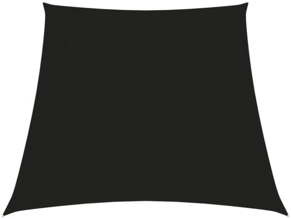vidaXL Sonnensegel Oxford-Gewebe Trapezförmig 2/4x3 m Schwarz 135791