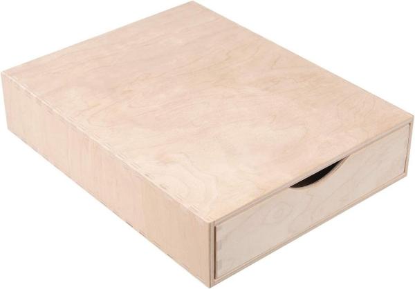 Creative Deco Schubladenbox Schubladenelement Mini-Kommode für Kleinigkeiten aus Birkensperrholz, (1-St)