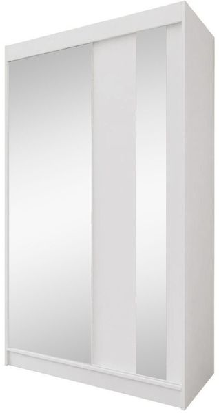 Beautysofa Kleiderschrank GAJA II mit Spiegel (Schrank mit Schubladen und Kleiderstange, moderner Schiebetürenschrank) Breite: 120 cm, 200 cm oder 240 cm