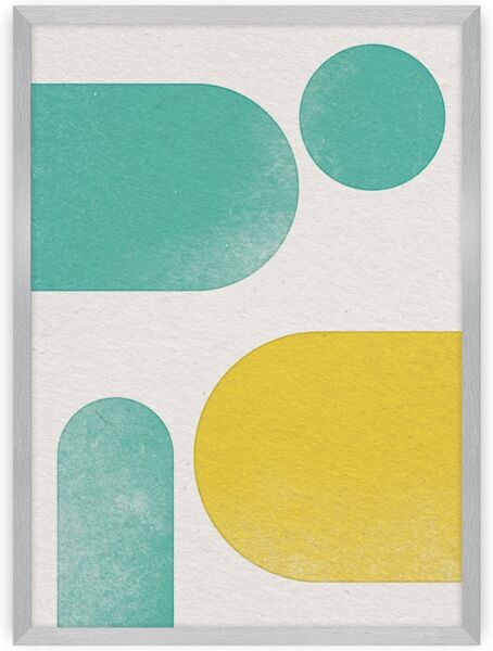 Dekoria Poster Abstract Shapes I