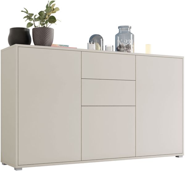 Kommode Gesita K3D2SZ (Farbe: Cashmere)