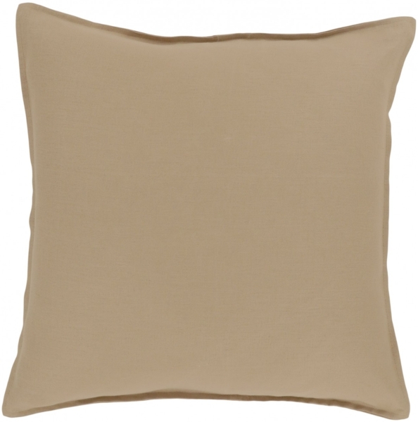 Chic Antique - Kissenbezug Kissenhülle 50x50cm Leinen Honig 16101404