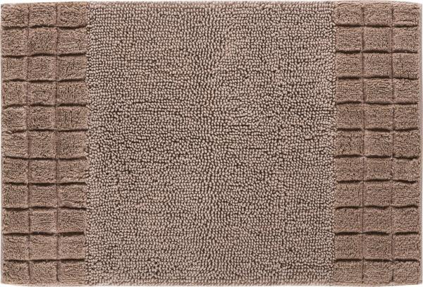 GRUND CHESS Badematte 50 x 60 cm Taupe