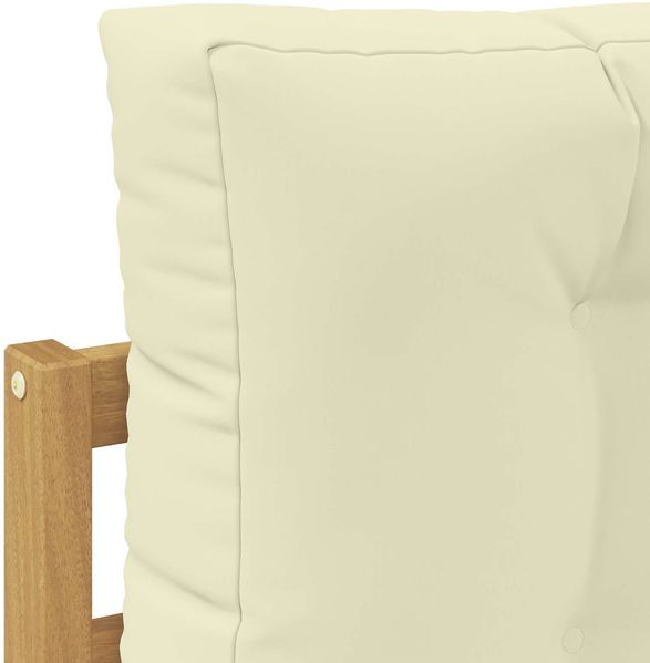 vidaXL Outdoor-Sofa Weiß und Creme 3439152 Bild 7