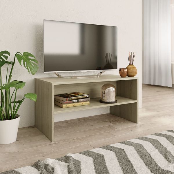 vidaXL TV-Schrank Sonoma-Eiche 80x40x40 cm Holzwerkstoff 800057