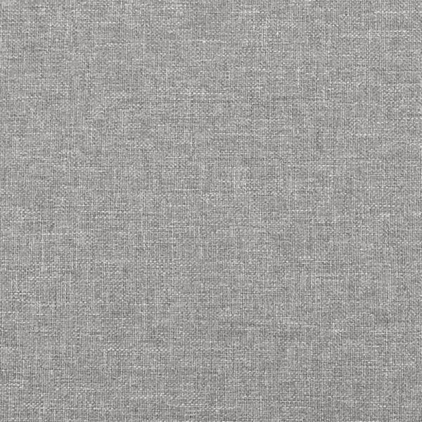 vidaXL Polsterbett, Stoff, 33,5 cm, Hellgrau, 120x190 cm Bild 5