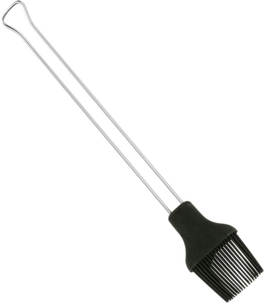 Silikonpinsel METALTEX 29 × 5 cm – Back- & Grillpinsel mit Edelstahlgriff, hitzebeständig bis 230 °C, spülmaschinengeeignet