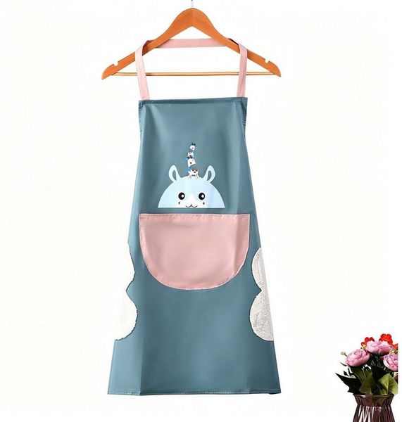 Agger Kochschürze Verstellbar, wasserabweisend, mit Taschen – Unisex Design für Küche