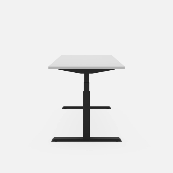 SLS 470 PRO Schreibtisch - 160 , Lichtgrau , Silber Bild 2