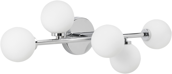 Wandlampe MINOTOS Metall Silber