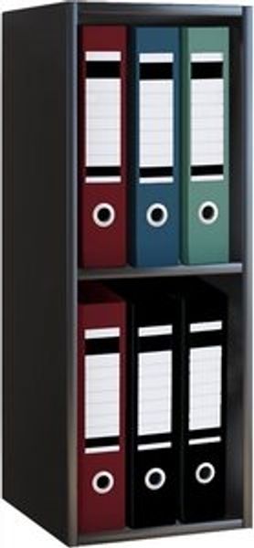 VCM Büroregal & Bücherregal Offas 916745 Schwarz H. 72 x B. 34 x T. 30 cm Bild 6