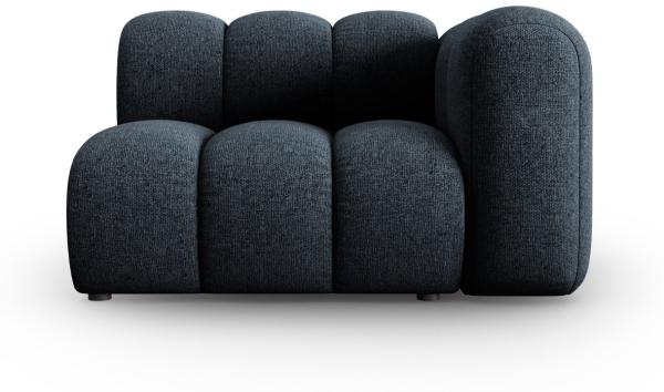Micadoni Modul Lupine 1-Sitzer Rechts Chenille Haga Königsblau