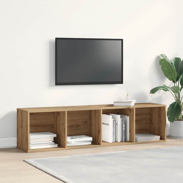 vidaXL TV-Schrank Artisan-Eiche 120x34x37 cm Holzwerkstoff 855973