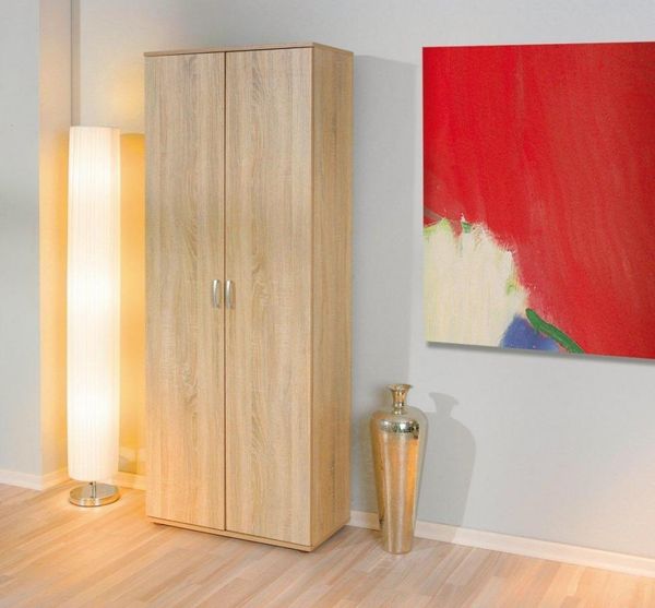Büroschrank Aktenschrank GALLO Sonoma Eiche 5 Fachböden