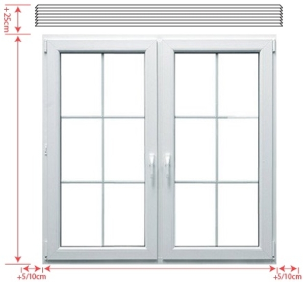 Basic Raffrollo Faltrollo 50x175 cm Beige Raffgardine Bild 2