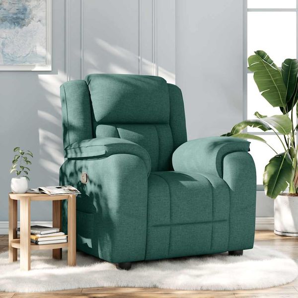 vidaXL Relaxsessel Dunkelgrün Stoff 4015706