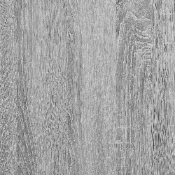 vidaXL TV-Schrank Grau Sonoma 100x35x50 cm Holzwerkstoff und Metall 848832 Bild 9