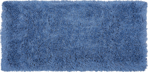 Teppich blau 80 x 150 cm Shaggy CIDE