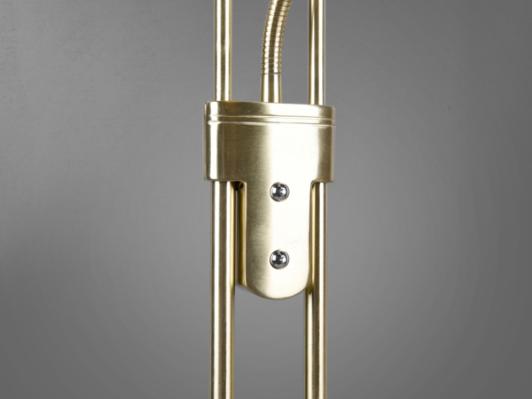 LED-Standleuchte, ORSON, LED/27W und LED/4,5W, 3000K messing Bild 8