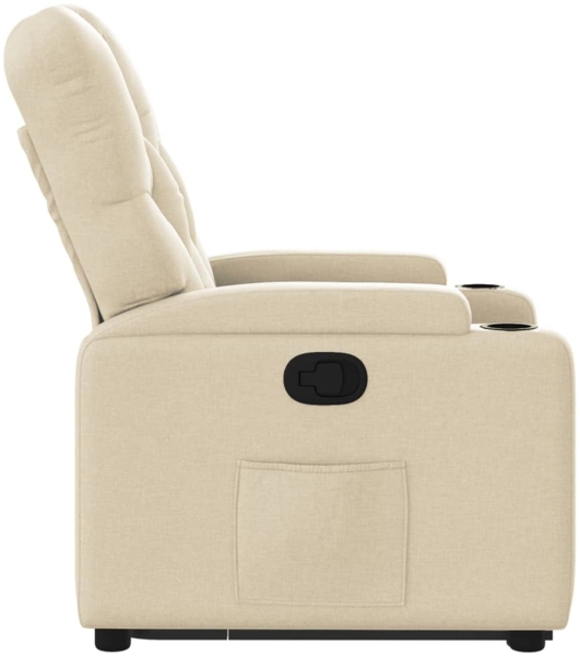 vidaXL Relaxsessel mit Aufstehhilfe Creme Stoff 3204719 Bild 9