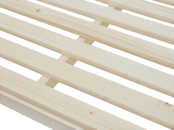 Niederflurbett metallfrei 180x200 Futon metallfreier Lattenrost, Fichte unbehandelt V-60.97-18ohne Zubehör Bild 6