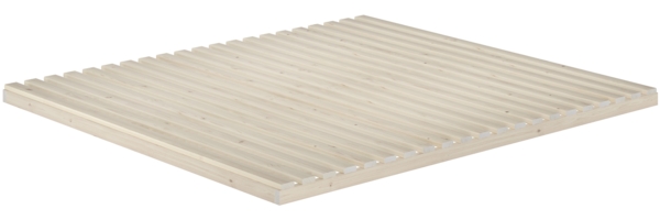 Niederflurbett metallfrei 180x200 Futon metallfreier Lattenrost, Fichte unbehandelt V-60.97-18ohne Zubehör Bild 3