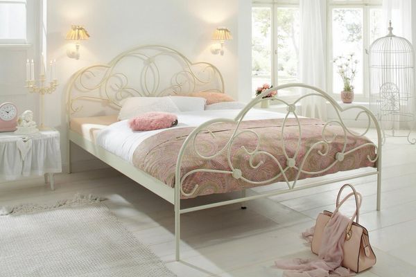 Home affaire Metallbett TOPSELLER! (OTTOs Choice), mit aufwendiger Verzierung, romantischer Stil