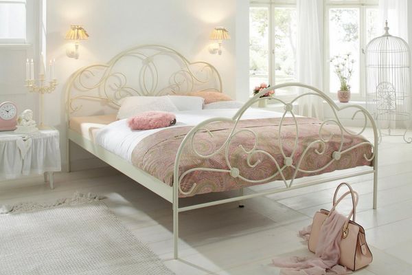 Home affaire Metallbett TOPSELLER! (OTTOs Choice), mit aufwendiger Verzierung, romantischer Stil