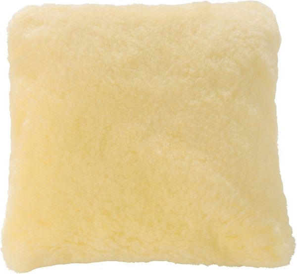 Kaiser Kopfkissen Kuschelkissen, Füllung: Farbe, Lammfell Uni