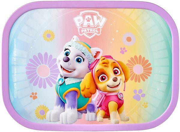 Mepal 'Campus' Brotdose mit Fächern & Gabel, Kunststoff, Paw Patrol Girls, 750 ml Bild 3