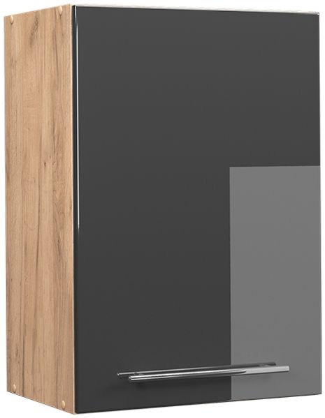 Hängeschrank Fame-Line Anthrazit Hochglanz 50 cm Vicco