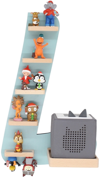 VCM Wandregal BOARTI Buchstabe 920869 Grün H. 47 x B. 32 x T. 19 cm