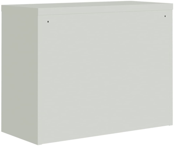 vidaXL Aktenschrank Hellgrau und Blau 90x40x70 cm Stahl 339726 Bild 5