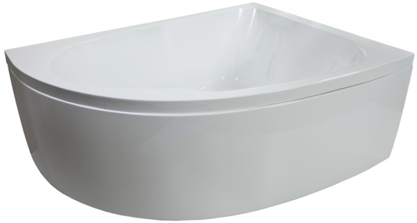 Langeckige Badewanne Royal XL 180x130 rechts : Rechts