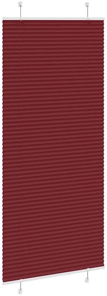 vidaXL Plissee Bordeauxrot 85x200 cm Stoffbreite 84,4 cm Polyester 4015259 Bild 4