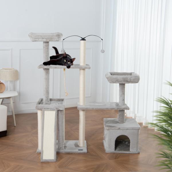 HOME DELUXE Kratzbaum JAX - Grau