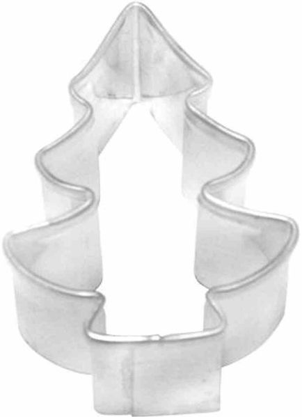 Birkmann Ausstechform Tannenbaum, Ausstecher, Plätzchenform, Keks, Plätzchen, Edelstahl, 4 cm, 194212